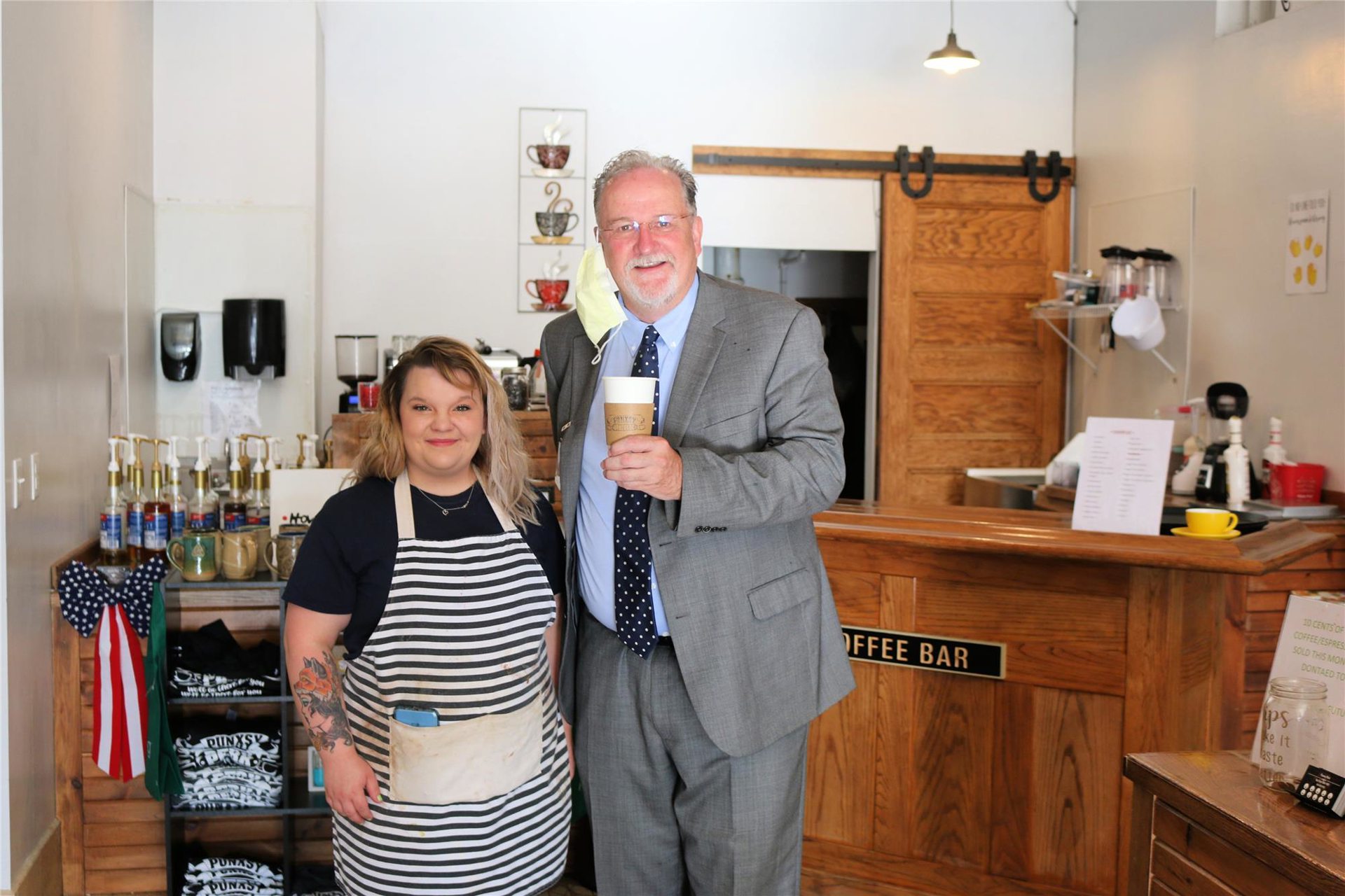 Local Business gets Creative to Raise Fund for PPE Punxsutawney Area