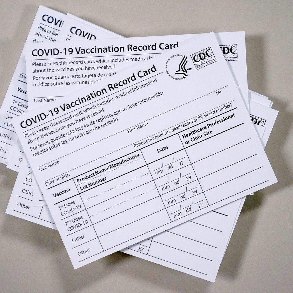 Did you lose or misplace your Covid-19 Card? | Punxsutawney Area Hospital